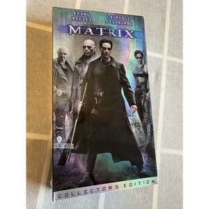 The Matrix (VHS, 1999) Collector's Edition NEW Factory Sealed Keanu Reeves Rare